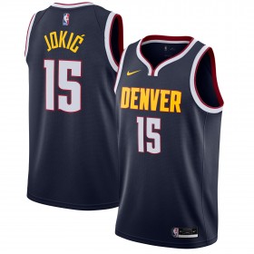 Camiseta Hombre NBA Denver Nuggets Nikola Jokic 15 2020-21 Nike Icon Edition Swingman